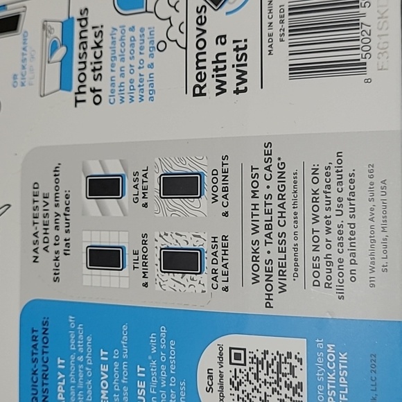 FLIPSTIK DEFY GRAVITY CELL PHONE RED STICK & KICK STAND PRICE FIRM - Picture 9 of 11